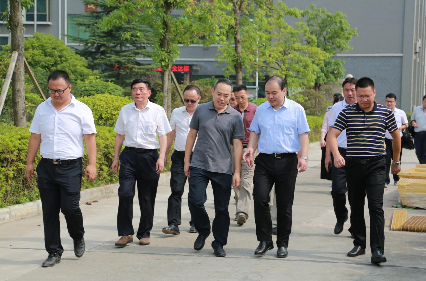 2018年7月，市委常委副市長(zhǎng)朱健一行蒞臨公司指導(dǎo).JPG